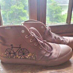 Floral Bicycle Bangs Shoes